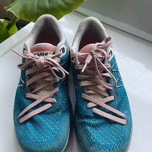Karhu Women's Teal and Pink Athletic Shoes